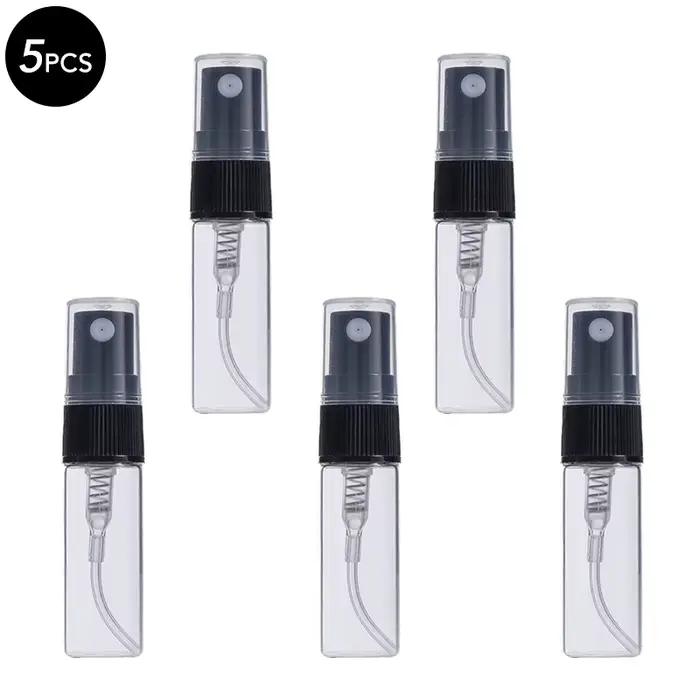 Mini bouteilles distributrices en verre, 3ML 5ML 10ML, huile essentielle de parfum, brume Fine, Spra
