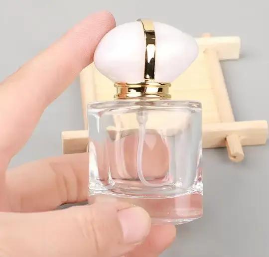 Vaporisateur de parfum transparent HI Travel, vaporisateur de poche en verre, vaporisateur de brouil