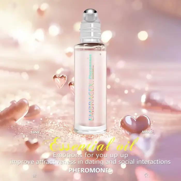 Huile essentielle de phéromone 20 ml, huile de phéromone pour femme, roll-on, parfum longue durée, c