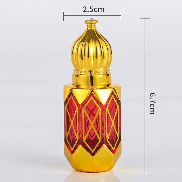 Bouteille boule de 6ml concentré de musc, huile essentielle arabe, parfum, arôme fort, durable, bout
