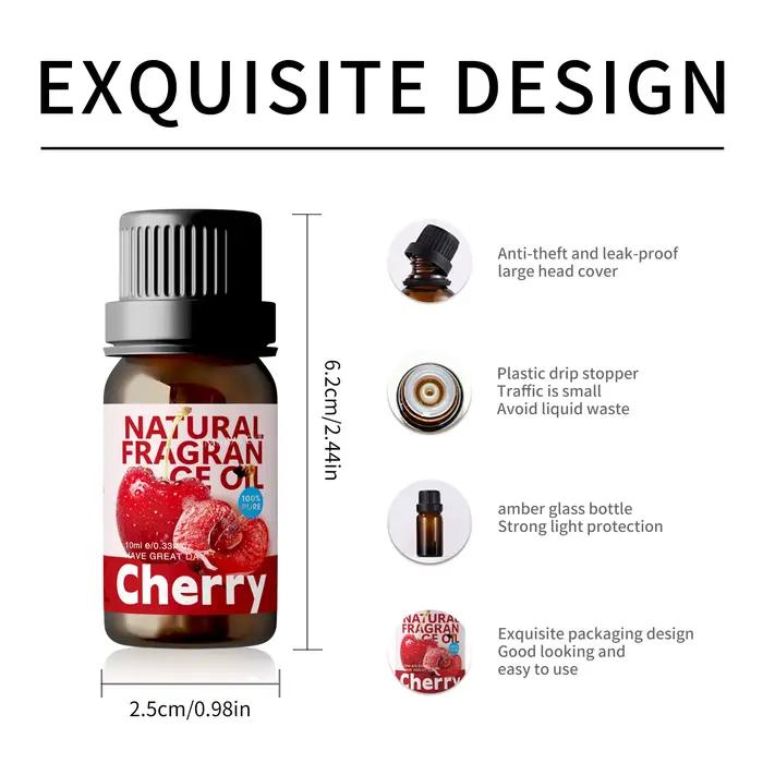 Huiles essentielles de parfum de cerise