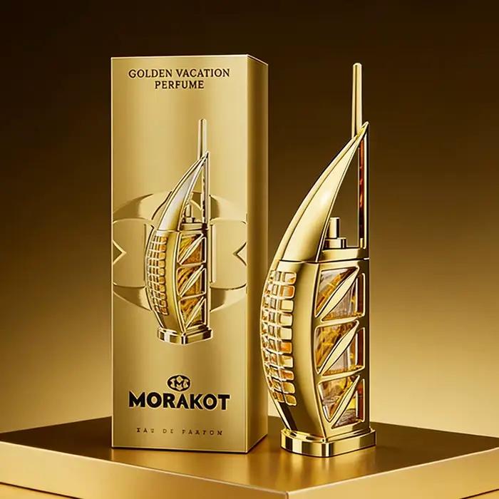 MORAKOT Golden Vacation Parfum Unisexe Longue Durée 75ml Eau de Toilette