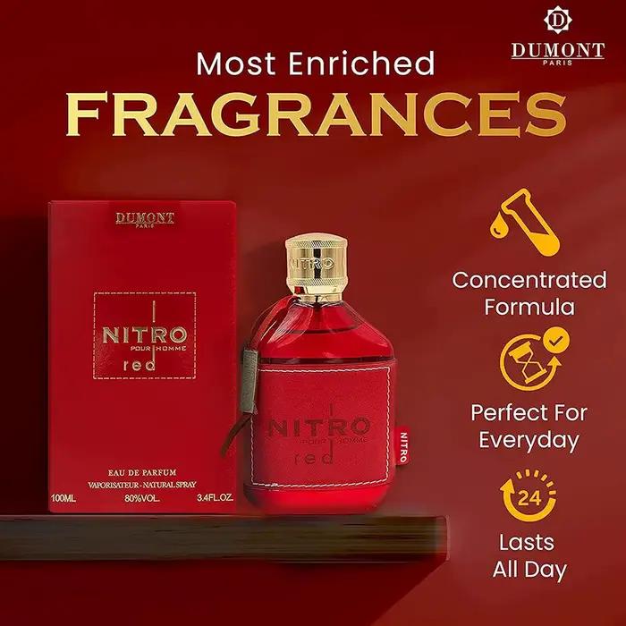 Nitro rouge Dumont EDP parfum homme