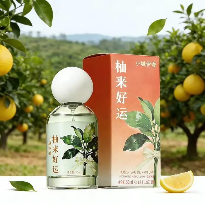 Parfum aux notes de pomelo et agrumes