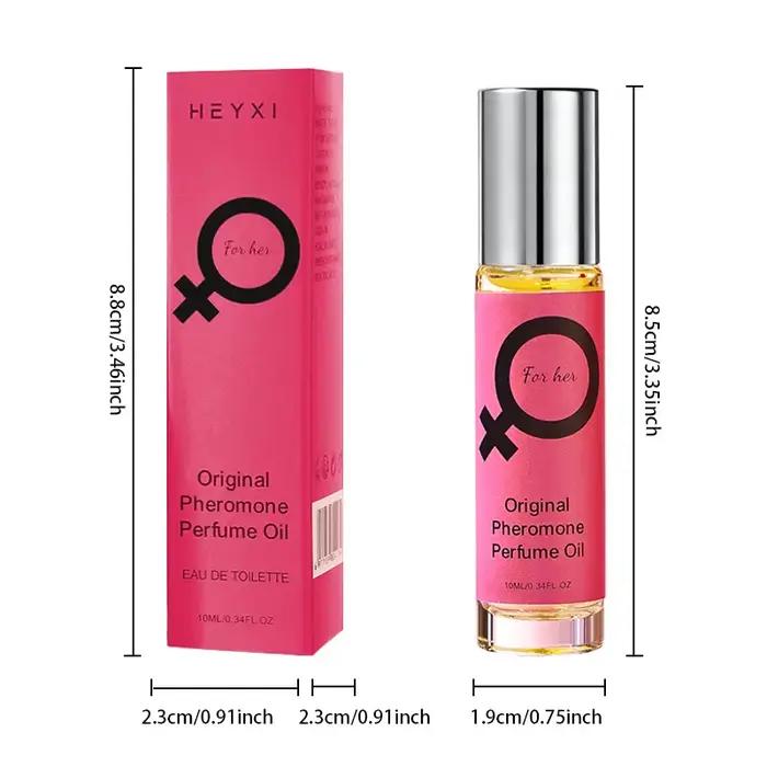 Huile essentielle de phéromone 20 ml, huile de phéromone pour femme, roll-on, parfum longue durée, cadeau