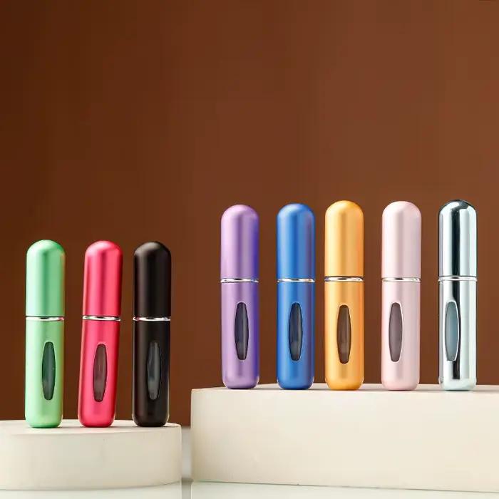 Mini bouteille rechargeable portable 5ml 8ml avec pompe à parfum spray pour hommes et femmes occasions spéciales cosmétique vider conteneur atomiseur outil de voyage