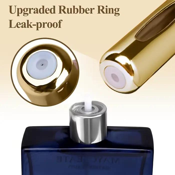 Mini atomiseur de parfum rechargeable en aluminium