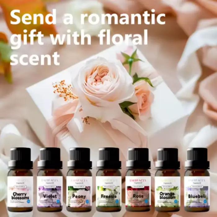 Huiles essentielles de freesia, parfum floral, cadeaux pour voiture, parfums pour femme, diffuseur d'arômes d'huiles essentielles