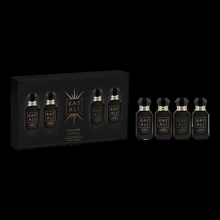 KAYALI Oudgasm Édition Limitée Coffret Mini Parfums 40ml Unisexe Oud Vanille Rose Chocolat Musc Luxe Superposition Eau de Parfum