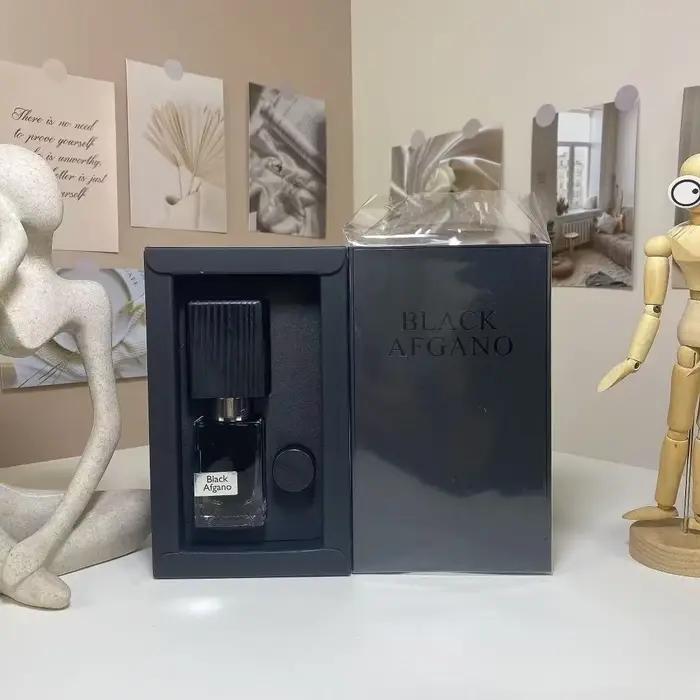 Parfum Tabac Noir 30ML Unisexe Boisée Floral EDP Longue Durée Coffret Cadeau Occasions Spéciales Femmes Hommes