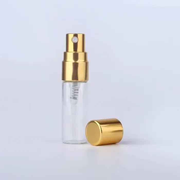 100 PCS/Lot 3 ml 5 ml échantillon vaporisateur bouteille Portable verre transparent