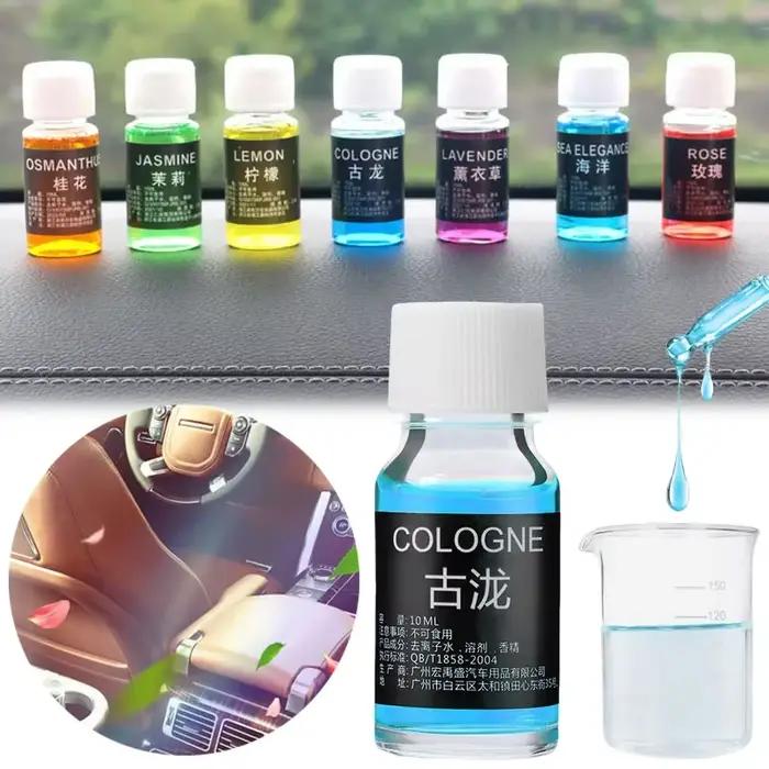 Recharge de parfum de voiture, désodorisant, diffuseur d'huiles essentielles de plantes naturelles, arôme, humidificateur de parfum, désodorisant d'huiles essentielles, 10ml
