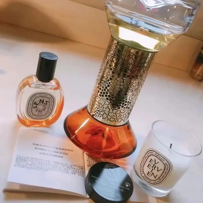Diptyques sablier diffuseur Baies 34 parfum naturel luxe maison parfum lent flux aromathérapie cadeau pour chambre salon décor
