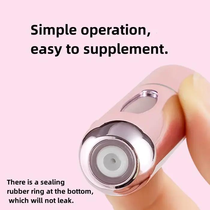 Flacon pulvérisateur de parfum de voyage portable de 5 ml avec outils de soins de la peau, pratique et facile à transporter, idéal pour un usage et des retouches en déplacement