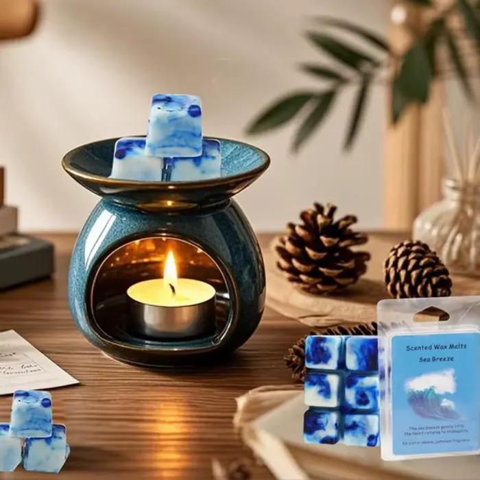 Bloc de cire parfumée, huile essentielle solide, matériel de bricolage, encens riche, parfum de bois de santal, épices Premium, arôme de méditation relaxant