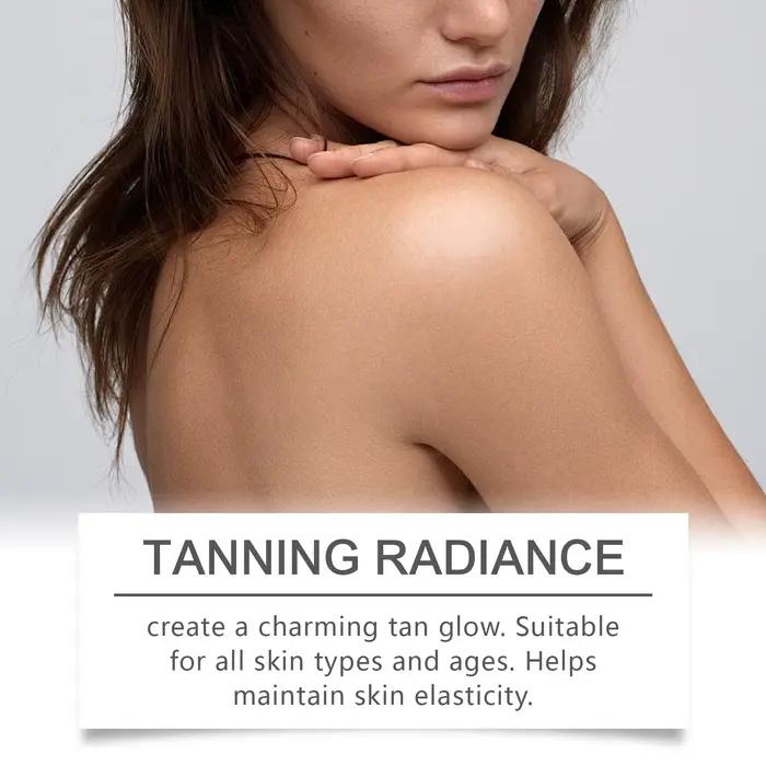Huile de Bronzage Coco Effet Bronze Intense Naturel Longue Durée Imperméable Hydratante Lissante Pour Plage et Extérieur Auto-Bronzante