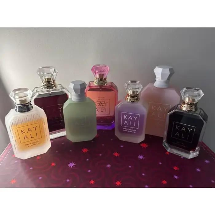Parfum Kayali Collection Luxe 100ml Eau de Parfum Floral Unisexe Longue Durée Vanille Gourmande Rose Royale Occasions Spéciales Offrir
