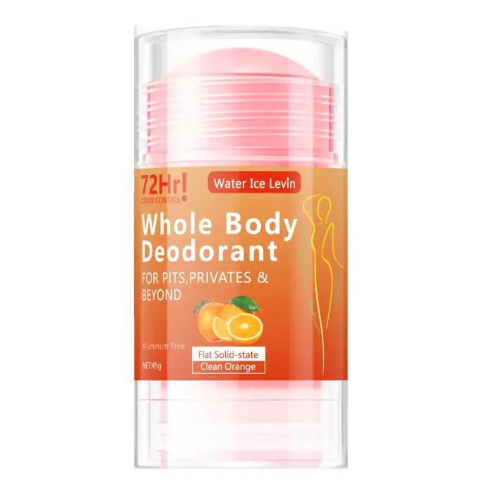 Déodorant stick corps entier, 45g - Sans aluminium, fraîcheur longue durée, hydratation douce à l'ex