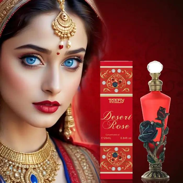 Parfum arabe de luxe floral pour femmes, élégance et fraîcheur, bouteille compacte, notes de vanille et fleurs, parfum hypoallergénique pour diverses occasions et cadeaux
