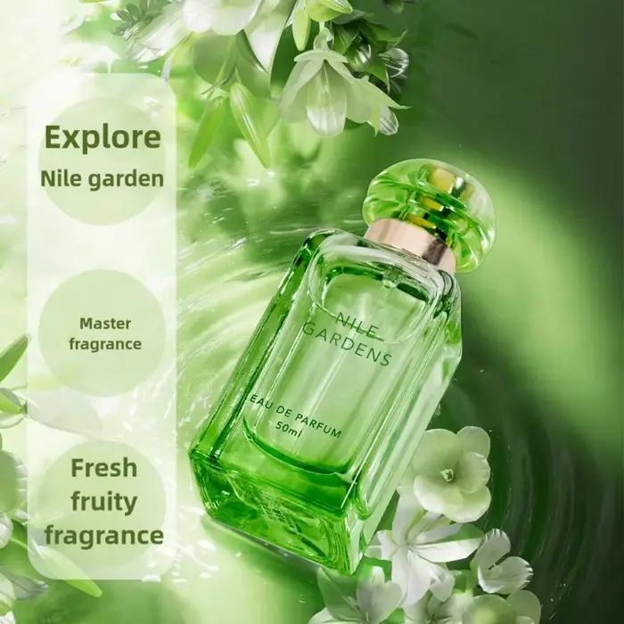 Parfum de jardin parfumé à base de plantes fraîches pour femme