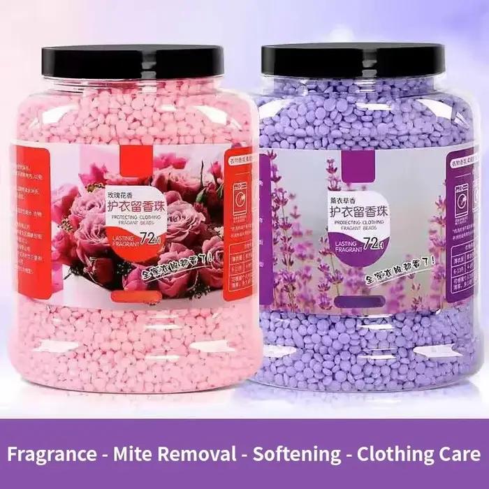 Perles de rehausseur de parfum de lessive, odeur longue durée, rehausseur de parfum, perles de parfum, adoucisseur, désodorisant pour vêtements