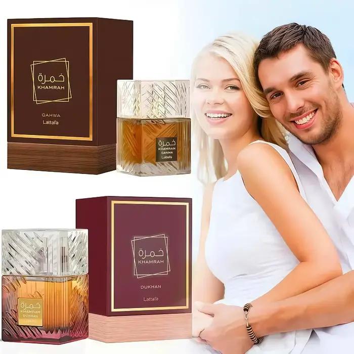 Spray parfumé pour le corps. Coffret cadeau de parfum de luxe pour homme, 100 ml de parfum arabe d'origine du Moyen-Orient, longue tenue