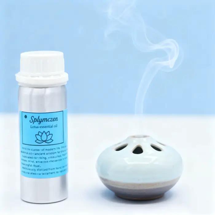 Huile parfumée concentrée Lotus Bleu Égyptien pour la fabrication artisanale de savons, bougies, parfums et loisirs créatifs DIY