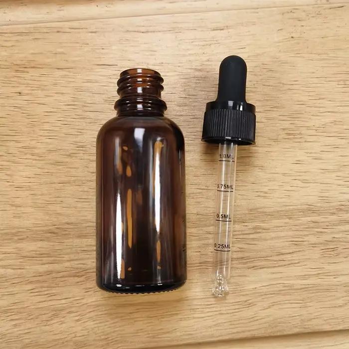 Flacon compte-gouttes de voyage pour parfum avec échelle graduée 5ml-100ml