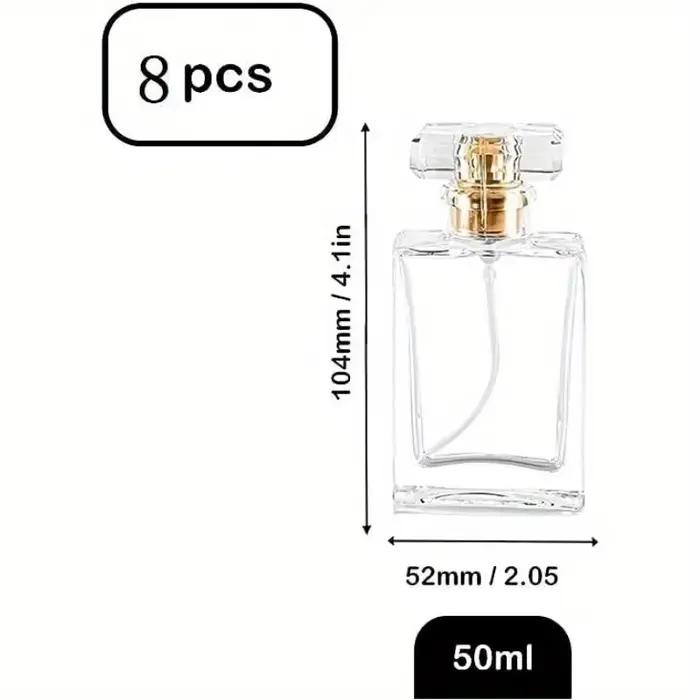 Bouteilles rechargeables en verre 30ml pour parfum personnalisation voyage vaporisateur atomiseur conteneur occasionnels usage création parfum unique