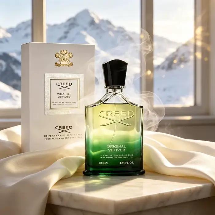 Eau de Parfum Creed Silver Mountain Water Boisée pour Homme et Femme Occasions Spéciales Fraîcheur Unique Environnement Luxueux