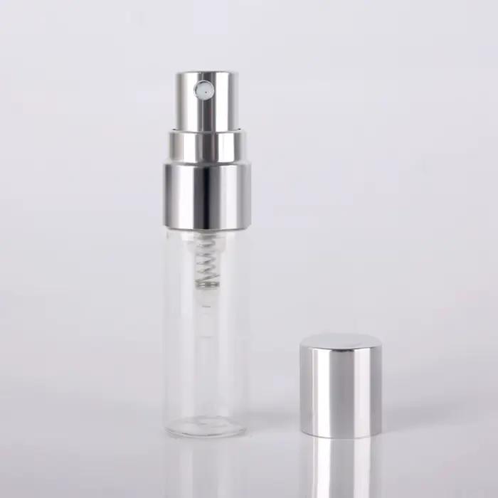 50pcs 100pcs 2ml 3ml 5ml 10ml échantillon bouteille de parfum rechargeable vide Mini vaporisateur bouteilles de parfum verre atomiseur conteneur