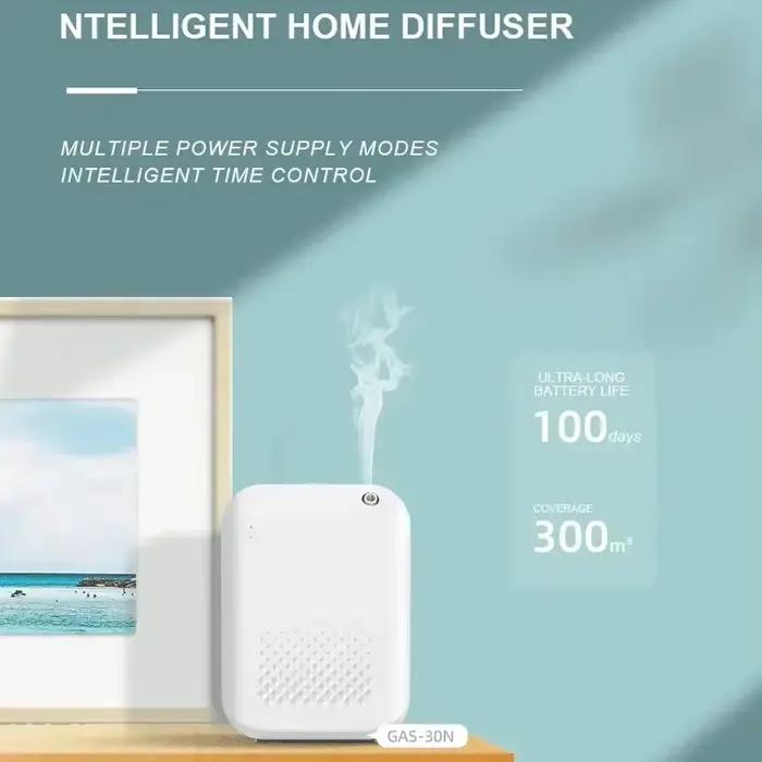 Diffuseur d'huiles essentielles HAOYUNMA OV-2 pour chambre d'hôtel, maison, spa et bureau, certifié CE CEA FCC ROHS Blanc Noir