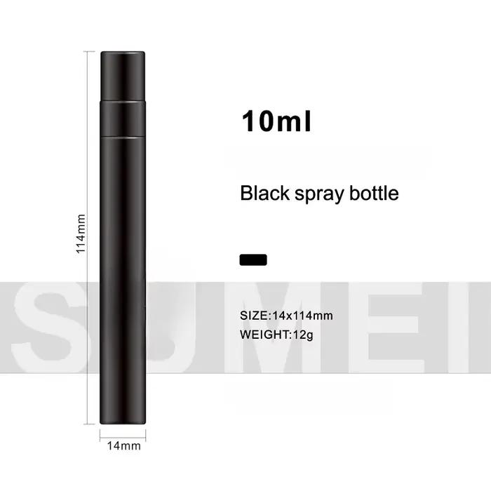 Flacon de parfum miniature en verre portable de 10 ml, petit flacon de parfum de poche, flacon de parfum rechargeable, flacons de parfum en verre