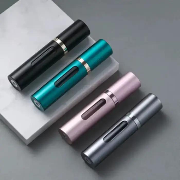 Flacon de parfum miniature rechargeable de 5 ml avec pompe à parfum