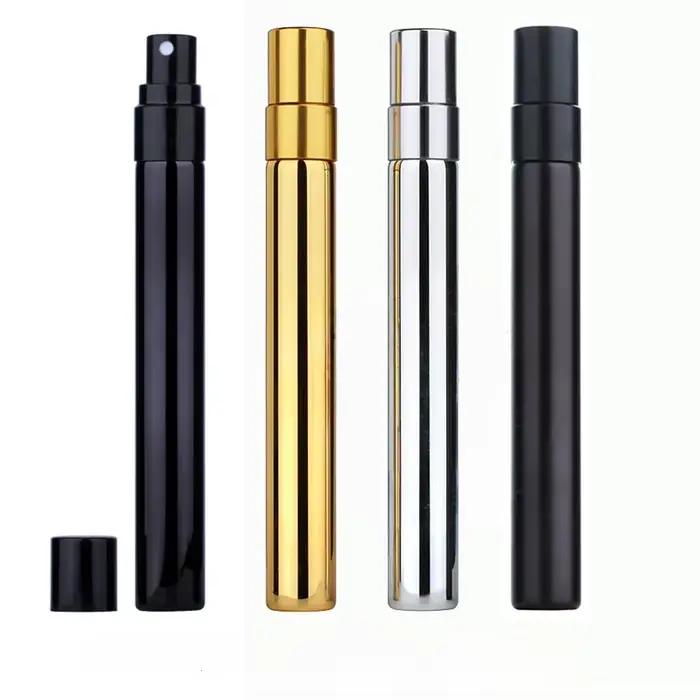 Flacon de parfum miniature en verre portable de 10 ml, petit flacon de parfum de poche, flacon de parfum rechargeable, flacons de parfum en verre