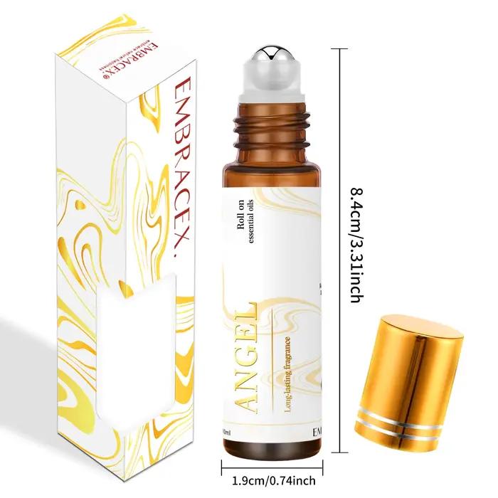Huile Essentielle Angel Roller Parfum Longue Durée Naturel et Santé Parfait Cadeau Occasions Spéciales Aromathérapie Huile Essentielle Pure