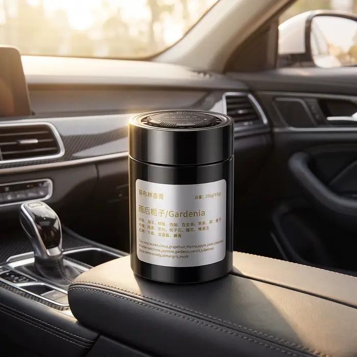 Parfum solide pour voiture style Goblin, ornement aromatique haut de gamme, aromathérapie sans flamme à double usage pour voiture et maison, pour l'intérieur du véhicule