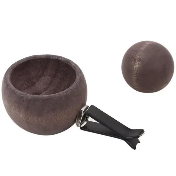 Mini diffuseur d'huile parfumée en bois, diffuseur d'arôme naturel pour voiture, chambre à coucher, salon, salle de bain, accessoire d'assainissement de l'air