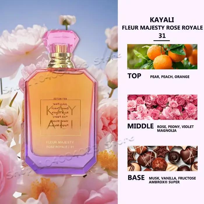 Parfum unisexe Kayali Vanille Orchidée et Jasmin original Eau de Parfum pour homme et femme avec notes de tête fraîches et fonds enveloppants pour toutes les occasions