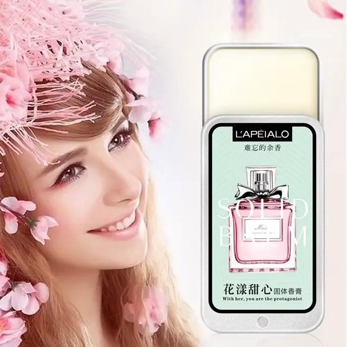 Baume solide parfum fruité portable pour femmes fraîcheur séduction longue durée usage quotidien cadeau occasionnels