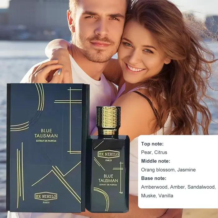 100ml parfum Ex Nihilo bleu Talisman fleur unisexe longue durée woody Floral phéromone Cologne
