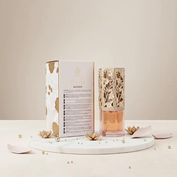 Parfum gourmand fruité floral pour femmes 100ml avec notes de vanille ambrée et musc pour occasions spéciales et quotidiennes